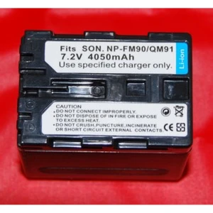 Compatibele Sony NP-FM90 QM91 batterij voor camcorders en digitale camera's