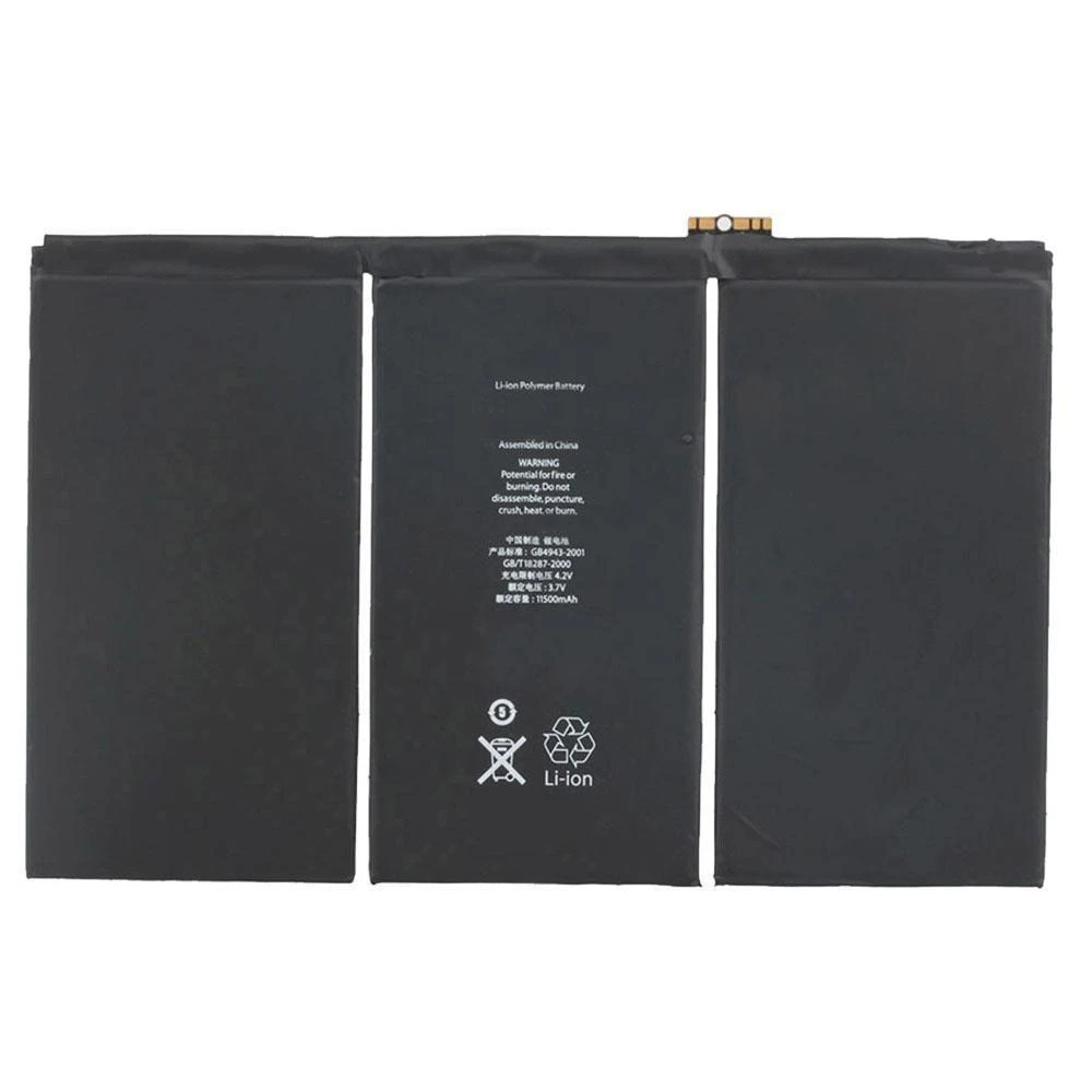 iPad 3/4 vervangbatterij 3,7V 43Whr 2750mAh nieuw