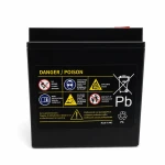 Motoraccu AGM 12V 14Ah OUTDO UTX16-BS(MF) - Compatibel Yuasa YTX16-BS / GTX16-BS / ETX16-BS / 16-B