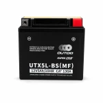 Motoraccu AGM 12V 5Ah OUTDO UTX5L-BS(MF) - Compatibel met Yuasa YTX5L-BS / GTX5L-BS / ETX5L-BS