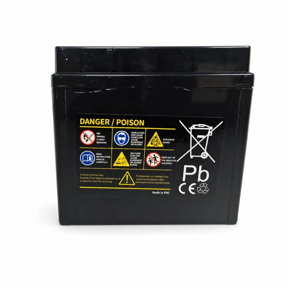 Motoraccu AGM 12V 5Ah OUTDO UTX5L-BS(MF) - Compatibel met Yuasa YTX5L-BS / GTX5L-BS / ETX5L-BS