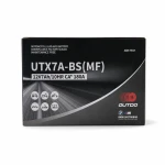 Motoraccu AGM 12V 7Ah OUTDO UTX7A-BS(MF) - Compatibel met Yuasa YTX7A-BS / GTX7A-BS / ETX7A-BS