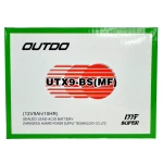 Motoraccu UTX9A YTX9-BS Gel met Hoge Prestaties en Lange Levensduur