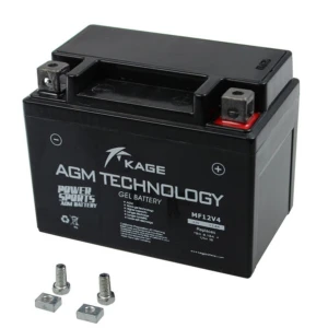 Motoraccu YB4L-B Gel 12V 3,5Ah voor Motoren