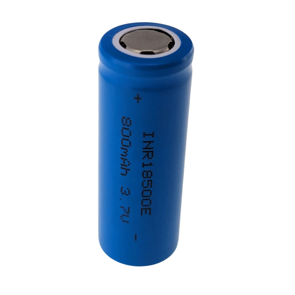 Oplaadbare 18500 batterij 800mAh 3.7V Li-Ion voor draagbare apparaten