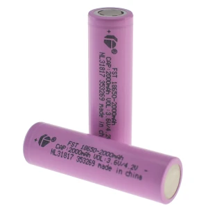 Oplaadbare 18650 2000mAh 3,7V lithiumbatterij Satkit