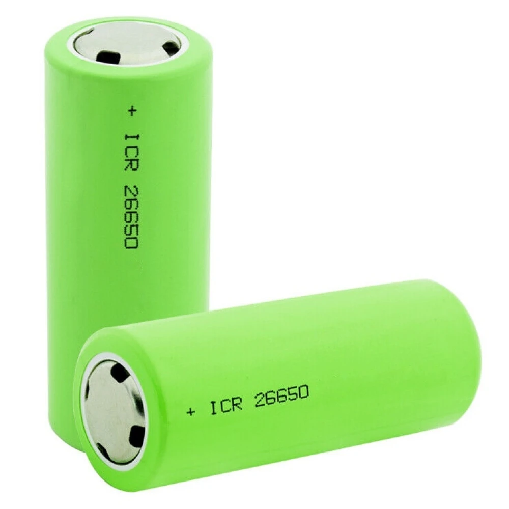 Oplaadbare 26650 batterij 5000mAh 3.6V lithium Li-ion voor elektronische apparaten