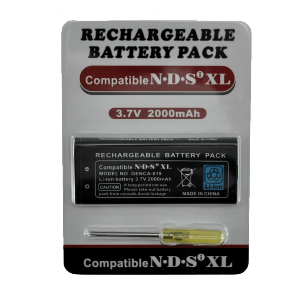 NDSI XL oplaadbare lithium-ion batterij 3,7V 2000mAh voor Nintendo DSi XL