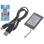 Oplaadbare PS3-controller batterij 1800mAh met USB-kabel voor PlayStation 3