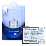 Sony PSP E1004 batterij 900 mAh zwart voor PSP Street E1000, E1002, E1008