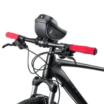 Fietstelefoonhouder tas met touchscreen en zonneklep 0.5L