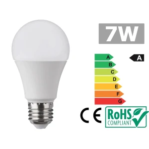 LED lamp E27 7W 3300K warm wit, energiezuinig en duurzaam