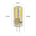 Led lamp G4 3W 6500K koud wit LED LIGHTS  2.00 euro - satkit