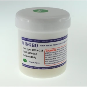 Kingbo RMA-218 flux 100gr pot voor solderen en desolderen