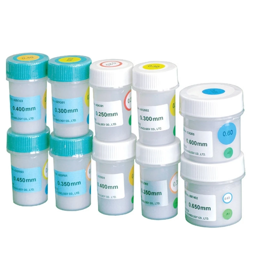 Soldeerballen met lood 0,45mm 25.000 stuks voor professioneel solderen