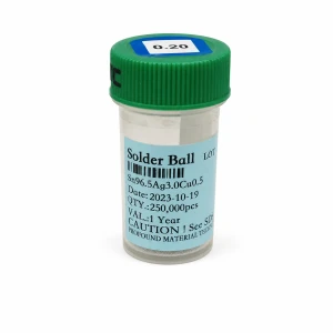 Pot soldeerbolletjes loodvrij 0,20mm 250.000 stuks voor BGA-solderen