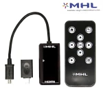 MHL naar HDMI-adapterkabel met afstandsbediening voor Galaxy S2, S3, S4, S5, Note 2 en HTC One
