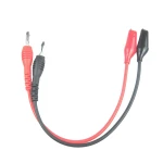 Amass banaanstekker naar krokodillenklem kabel - 1 meter testkabel