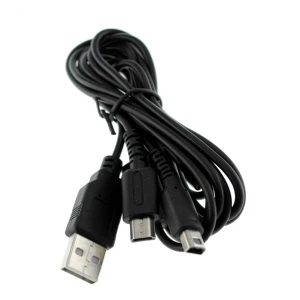 Compatibele dual USB-oplaadkabel voor NDSLITE, NDSI, DSI XL en 3DS