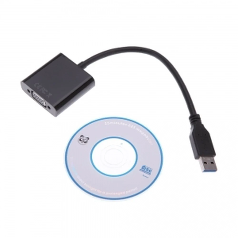 USB 3.0 naar VGA kabelconverter voor monitor 1080p - satkit