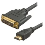 HDMI naar DVI-kabel 24-pins 5 meter Dual Link voor PS3