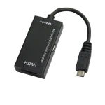 MHL microUSB naar HDMI-kabel om mobiel met tv te verbinden met HD-audio en video