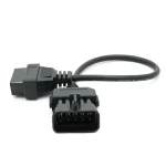 OBD1 naar OBD2 kabel compatibel met Opel - 10Pin naar 16Pin diagnoseadapter