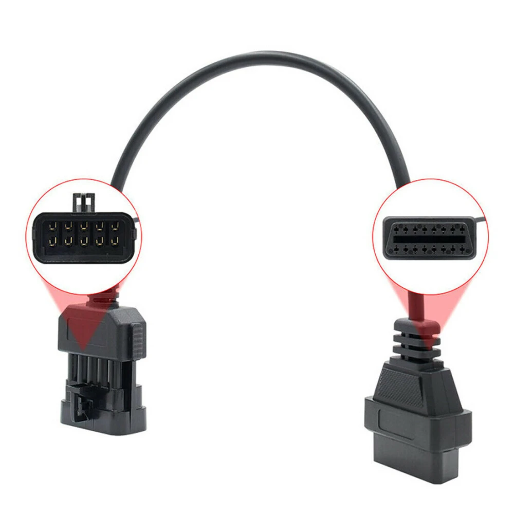 Adaptador de cable OBD1 a OBD2 para herramientas de diagnóstico en coches Opel