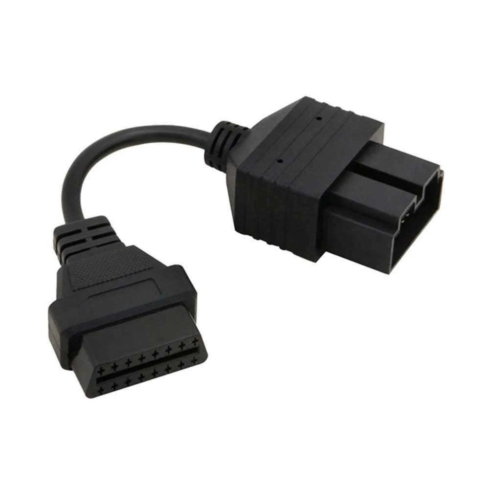 Kia OBD1 naar OBD2-kabel: 20Pin naar 16Pin diagnose-adapter compatibel met KIA