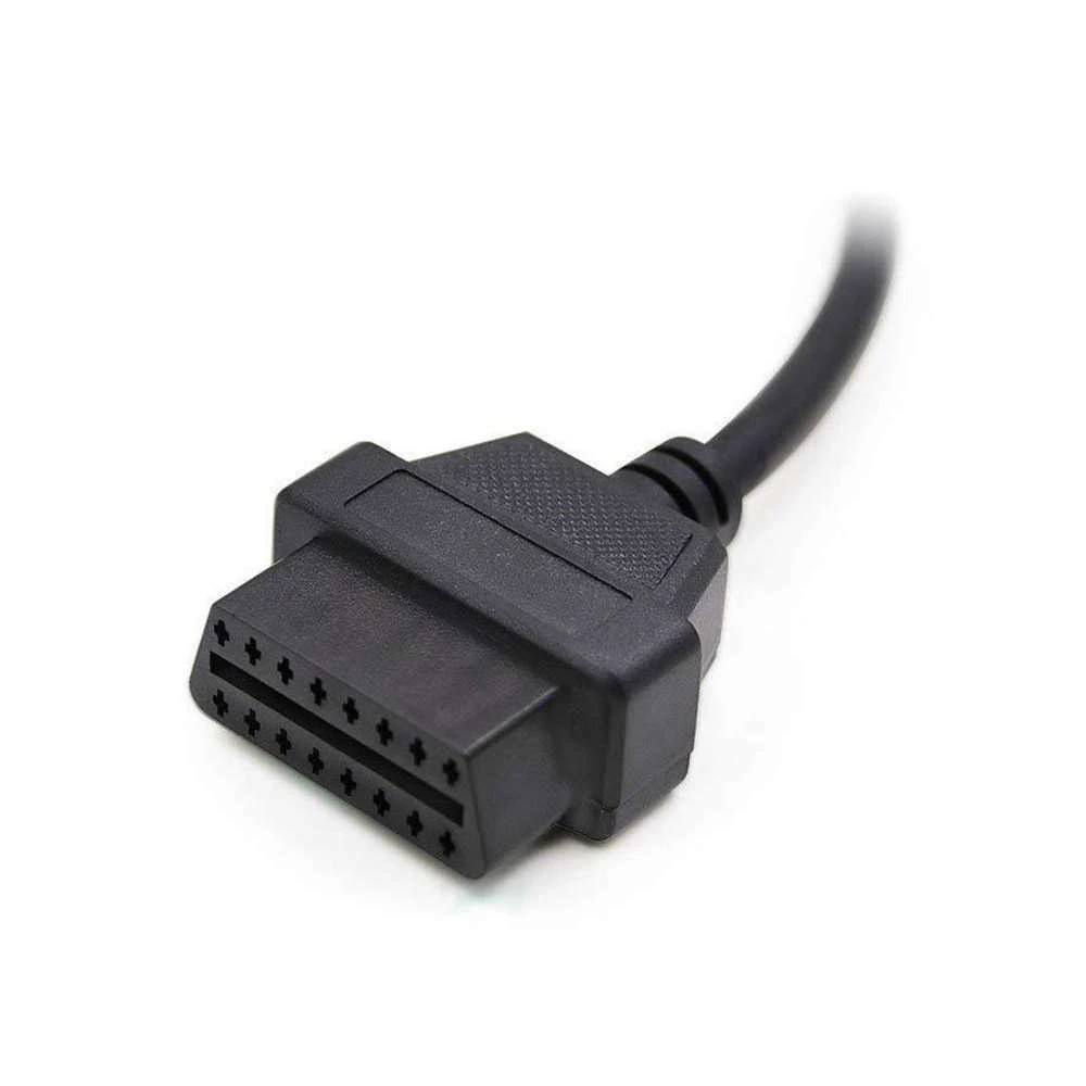 Kia OBD1 naar OBD2-kabel: 20Pin naar 16Pin diagnose-adapter compatibel met KIA
