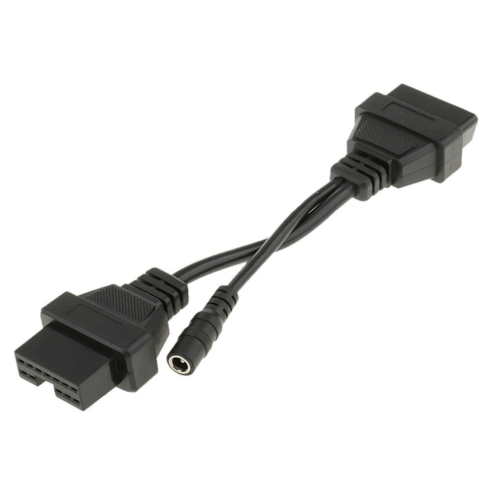 OBD1 naar OBD2 kabel voor Mitsubishi en Hyundai - 12Pin naar 16Pin