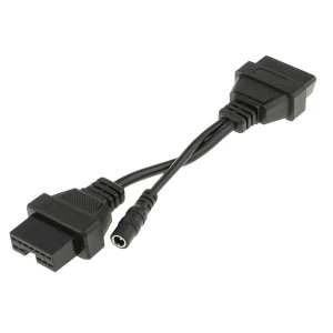 OBD1 naar OBD2 kabel voor Mitsubishi en Hyundai - 12Pin naar 16Pin