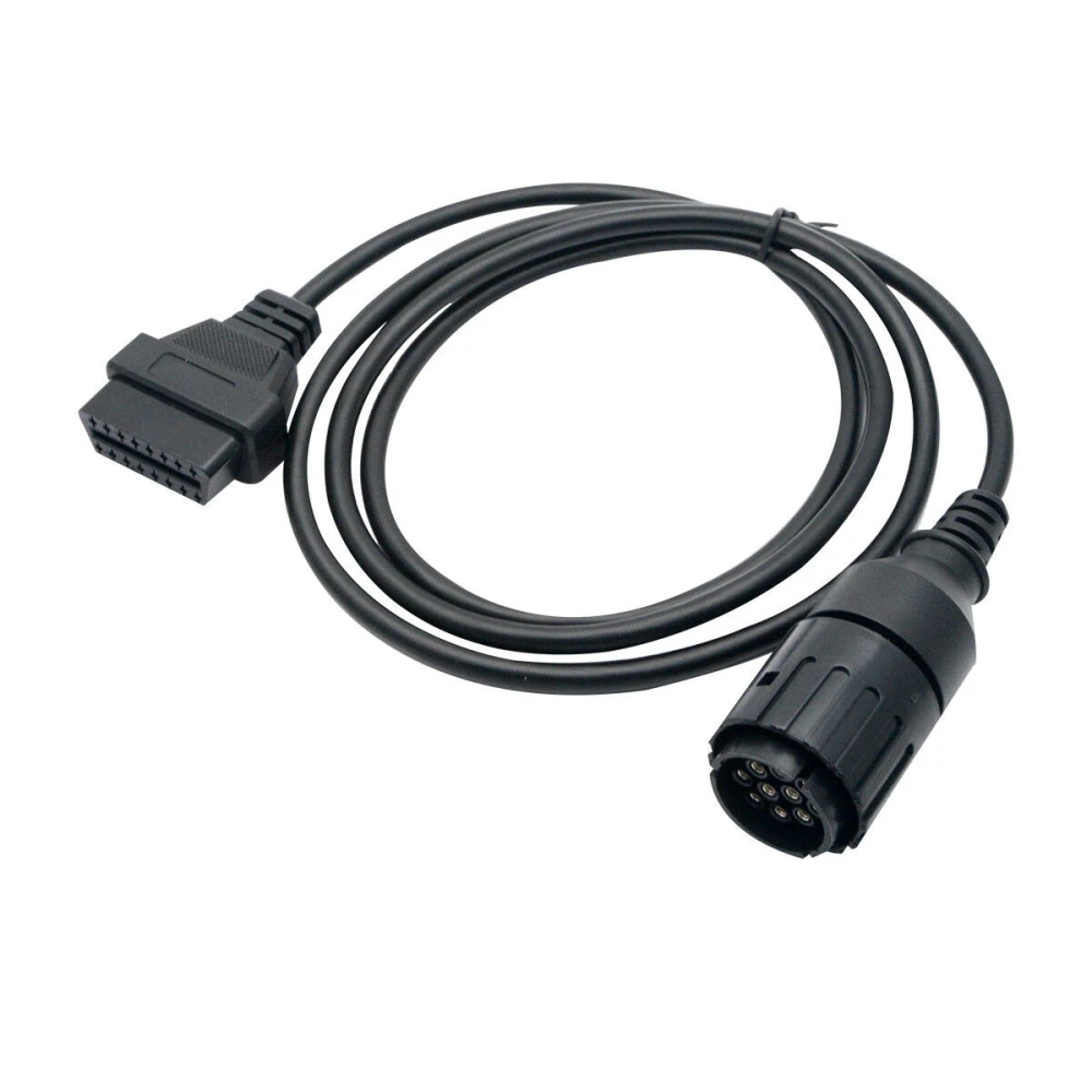 OBD2-kabel 10 pin naar 16 pin voor BMW-motor - kwaliteit ICOM ISPA