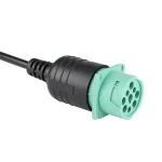 OBD2-adapterkabel 9 pin naar 16 pin voor Cummins truck - professionele diagnoseadapter