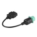 OBD2-adapterkabel 9 pin naar 16 pin voor Cummins truck - professionele diagnoseadapter