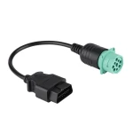 OBD2-adapterkabel 9 pin naar 16 pin voor Cummins truck - professionele diagnoseadapter