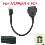 OBD2 naar 4-pins kabel voor Honda motor - hoogwaardige diagnoseadapter