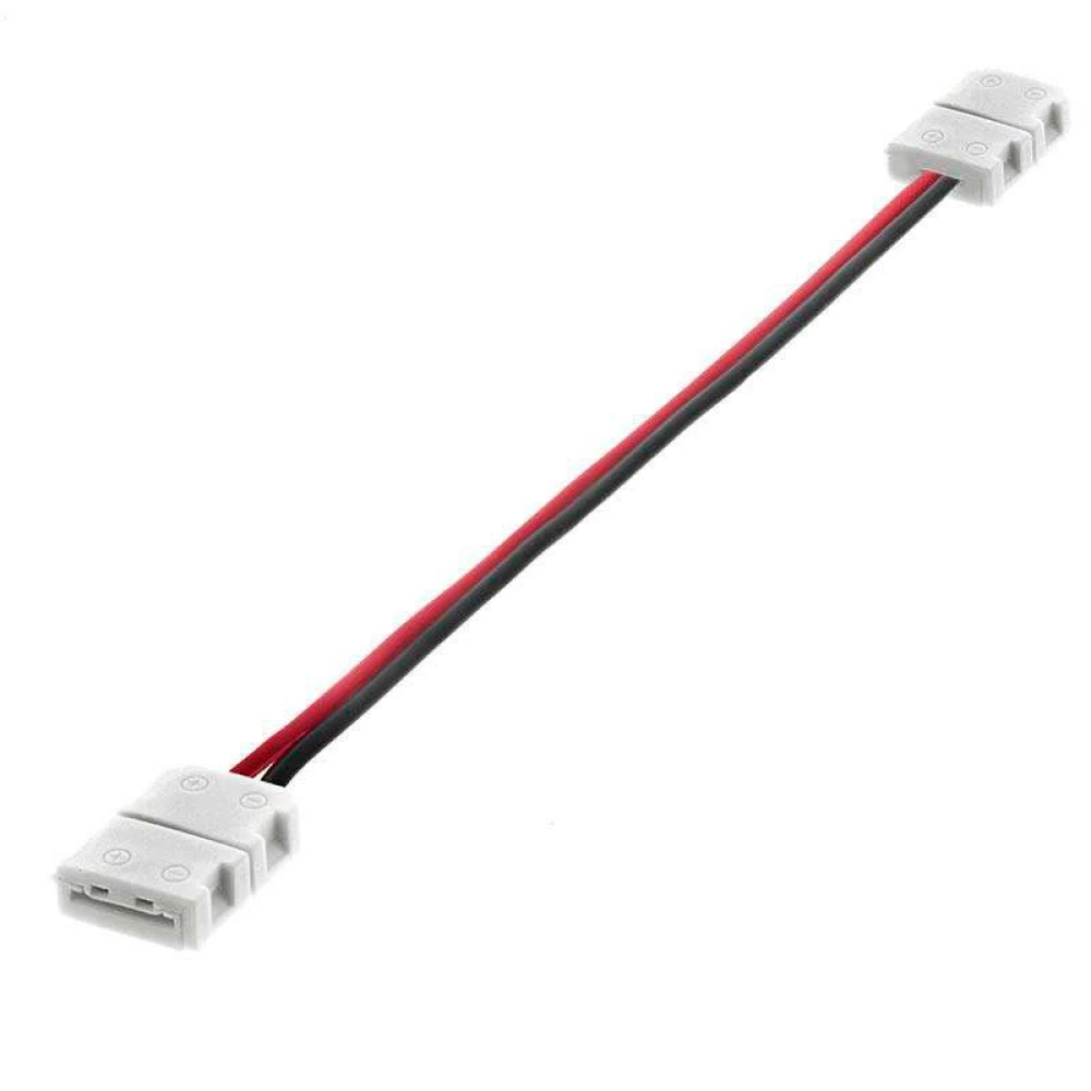 Aansluitkabel voor eenkleurige ledstrips 8mm 12v met 2 Pin connector