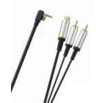S-Video-kabel PSP 2000 Slim met 24K vergulde connectoren voor tv