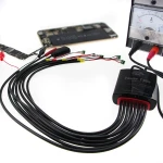 Speciale voedingskabel met batterijconnectoren voor iPhone 7, 6S en Samsung