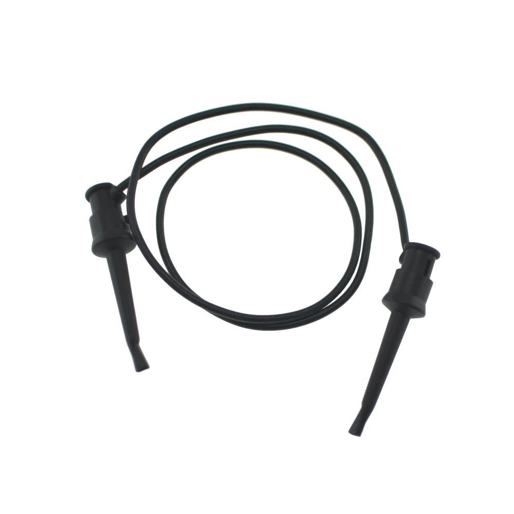 Testclip naar testclip kabel 50 cm zwart TL2218 voor nauwkeurige meting