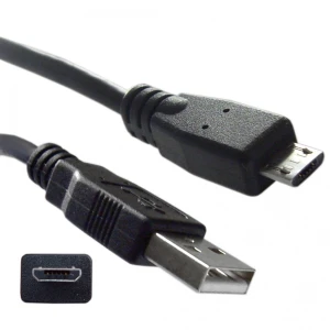 USB 2.0 naar Micro-USB kabel 1m M/M - satkit voor telefoons en tablets