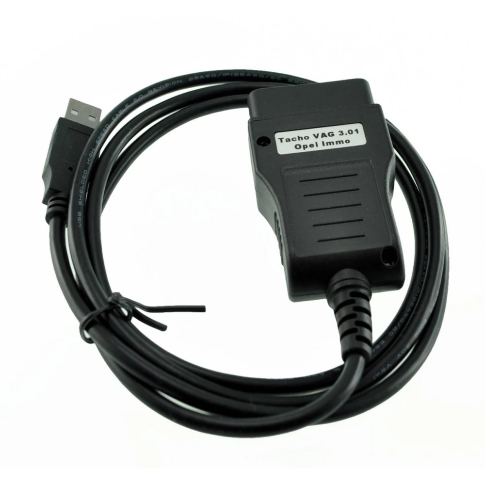 Vag Tacho 3.01 kabel Opel Immo Airbag voor autodiagnose en codering
