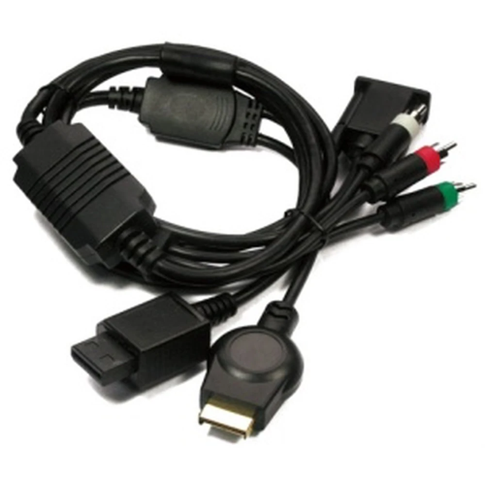 VGA-kabel voor PS3 Wii om console aan monitor te koppelen met RCA-audio