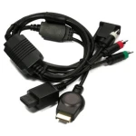 VGA-kabel voor PS3 Wii om console aan monitor te koppelen met RCA-audio