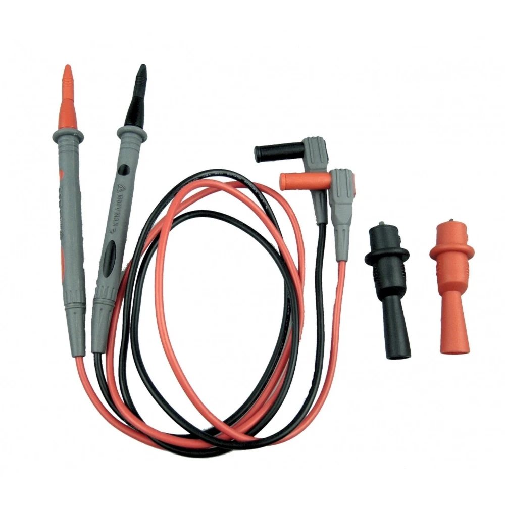 Amass multimeterkabels met krokodillenklemmen voor veilige en nauwkeurige metingen