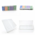 Batterijhouder Doos 10× 18650 Transparant Plastic Grote Capaciteit