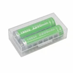 Batterijhouder Doos 2× 20700 21700 Transparant Plastic Opslag