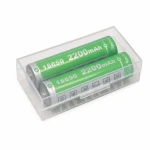 Batterijhouder Doos 2× 20700 21700 Transparant Plastic Opslag