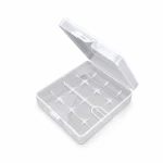 Batterijhouder Box 4× 18650 Transparant Plastic Opslag Bescherming